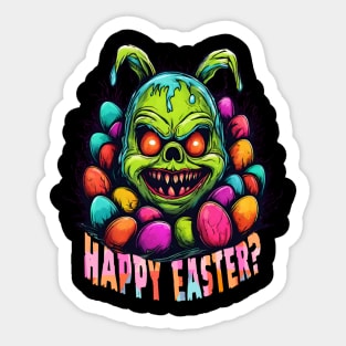 Egg-Ztreme Easter Sticker